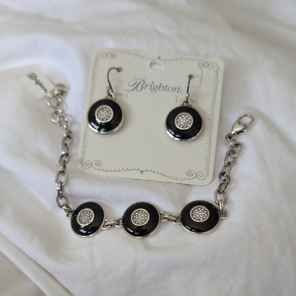 Brighton Jewelry - NEW with Tags - Brighton Black and Silver Jewelry Set
